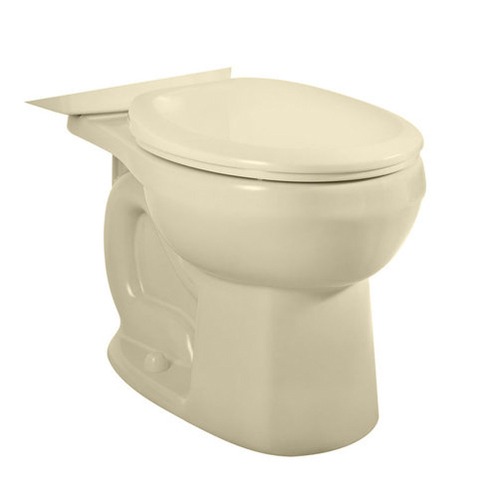 American Standard 3708.216.021 H2Option Siphonic Dual Flush Round Toilet Bowl Only - Bone
